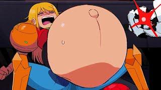 Metroid Vore  Samus Critical Pregnancy Mission  Animation by Dr Worm 