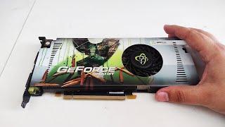 NVIDIA GeForce 9600 GT 512mb - Placa de Vídeo que Chegou para Reparo