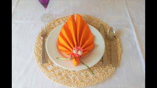 Napkin Fold idea  Napkin Folding  Serviettenfaltung