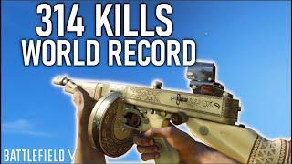 NEW WORLD *RECORD* KILLS 314 Kills Battlefield 5 Record