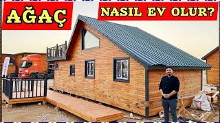 Ahşap Ev Nasıl Üretilir? Ağaç Ev Nasıl Yapılır? Fiyat ve Maliyeti - Wood Tiny All House Framing