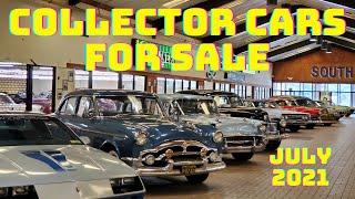 600 + CLASSIC MUSCLE and COLLECTOR CARS FOR SALE.  CLASSIC AUTO MALL