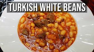 Turkish Traditional Navy Beans Stew  All-Time Favorite