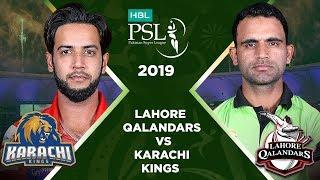 Match 20 Full Match Highlights Lahore Qalandars Vs Karachi Kings  HBL PSL 4  HBL PSL 2019