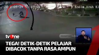 Tragis Pelajar di Palembang Dibacok Hingga Tewas  Kabar Pagi tvOne