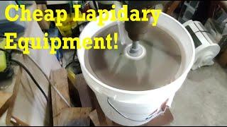 Cheap Lapidary Equipment How to cut tumble & polish rocks inexpensively #lapidary #thefinders