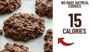 No bake low calorie chocolate oatmeal cookies recipe- Low calorie chocolate cookies
