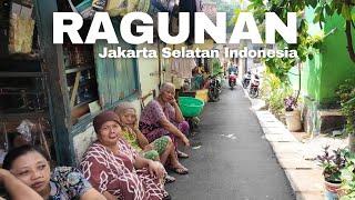 Kehidupan Di Pemukiman Padat Ragunan Jakarta Selatan  Real Life in Jakarta Indonesia