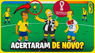 Veja a PREVISÃO ARREPIANTE dos SIMPSONS sobre a COPA DO MUNDO 2022 no CATAR