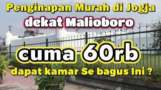 Nemu Lagi  penginapan termurah di Jogja dekat malioboro jogja harga kamarnya cuma 60 ribu sehari