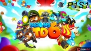 BTD6 gameplay P1S1