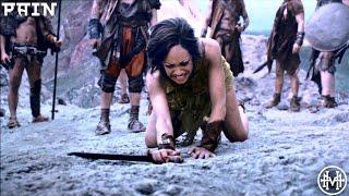 Spartacus - Naevia vs. Ashur  Spartacus Vengeance Scene  Hollywood Movies 1080p HD Blu-Ray
