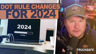 Whats in store in 2024 for trucking regulations?