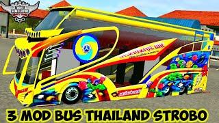 Share 3 mod bus thailand full led terbaru  Bussid V3.3