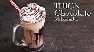 Thick Chocolate Milkshake  Chocolate Shake  Café Style Milkshake  The Terrace Kitchen