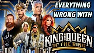 Everything Wrong With WWE King & Queen Of The Ring