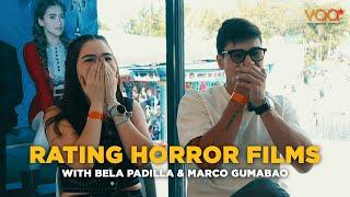 RATING HORROR FILMS with SPELLBOUND cast Bela Padilla and Marco Gumabao
