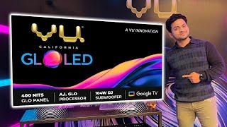 VU Glo LED 4K TV First Impressions   104W Speakers  Dolby Vision & Atmos  Google TV 