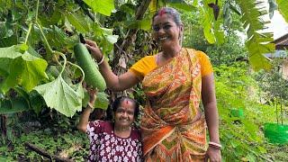 চালকুমড়ো কাকড়া দিয়ে আর কই মাছ দিয়ে জমিয়ে খাওয়া Chalkumdo kakda diye aar Koi mach diye jomiye