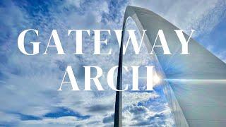 GATEWAY ARCH NATIONAL PARK + college football  top of Gateway Arch - USA road trip & travel vlog