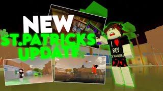 NEW DA HOOD ST. PATRICKS DAY UPDATE ..️ NEW SKINS TEAR GAS & MORE