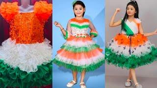 Trending 15 August Dress Tiranga Dresses  Indian Tiranga Suit Tiranga dress for baby#indianflag