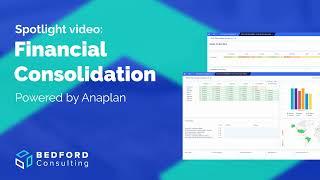 Demo Video Anaplan for Financial Consolidation