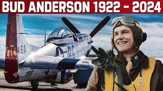 WWII Triple Ace Brigadier Bud Anderson. 1922 - 2024  Celebrating An Aviation Icon