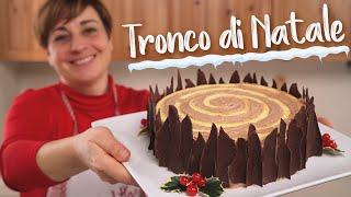 Christmas Yule Log Cake - Easy recipe by Benedetta