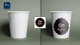  New  Paper Cup Mockup Tutorial in Photoshop - Quick & Easy Photoshop Tutorial