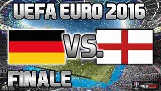 DEUTSCHLAND Vs. ENGLAND - FINALE PES UEFA EURO 2016 Lets Play DeutschGerman