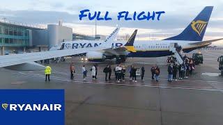 4K Manchester to Dublin  Full Flight  Ryanair  Boeing 737-8200  EI-HAW  16112022