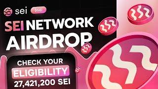 Crypto airdrop  Sei Airdrop Guide