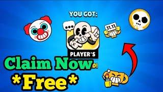 Claim these *Free Pins* in Brawl stars before it is too late‼️