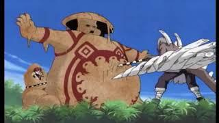 Gaara vs kimimaro  English Dub