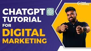 How to use ChatGPT for Digital Marketing  ChatGPT Tutorial
