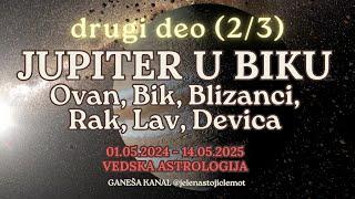 TRANZIT JUPITERA U BIKU po Đotišu 2. deo #Ovan #Bik #Blizanci #Rak #Lav #Devica #đotiš