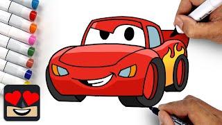 How To Draw Lightning McQueen  Cars