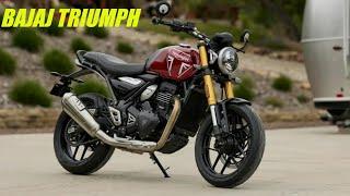 Bajaj Triumph Speed 400 & Scrambler 400x Launch  Price?  bajaj triumph bike 2023 Model