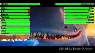 Ice Age Continental Drift 2012 Final Battle with healthbars