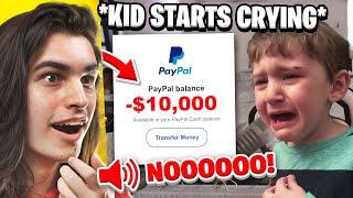Reacting To Kids ACCIDENTALLY Donating To Live Streamers 