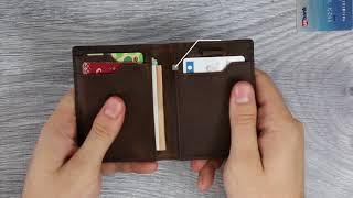 5.S Wallet Review  RFID Blocking front pocket minimalist mens travel wallet *Funded on Kickstarter*