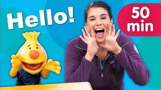 Hello Songs + More  Kids Songs  Sing Along With Tobee  Super Simple Songs