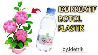 Ide Kreatif dari Botol Plastik Bekas  Ide Sederhana yang Menarik  Bunga Cantik dari Botol Plastik