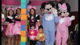 Show con  Mickey mouse y Minnie bebes en Lima-Recreolandia