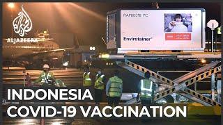 Indonesia receives first shipment of COVID-19 vaccine