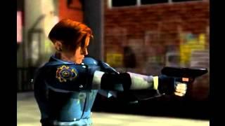 Resident Evil 2 Opening Cutscene - Leon A