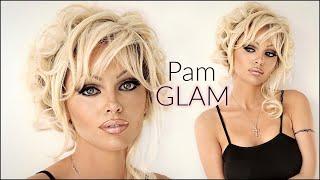 PAMELA ANDERSON makeup tutorial 90s BOMBSHELL