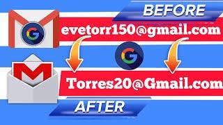 How To Change Email Address Name on Gmail  Change Your Google Address Name