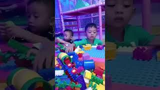 susun terus sampai jadi #anak #anaklucu #mainananak ##mainanku #shortvideo